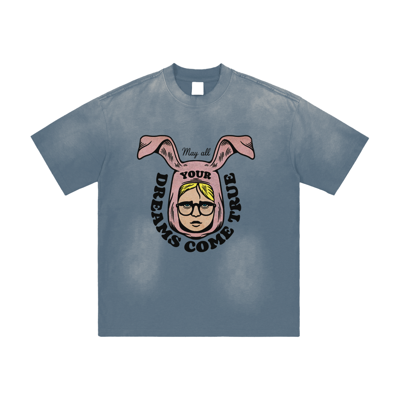 Blonde Bunny Wishes Tee