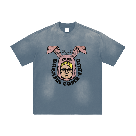 Blonde Bunny Wishes Tee