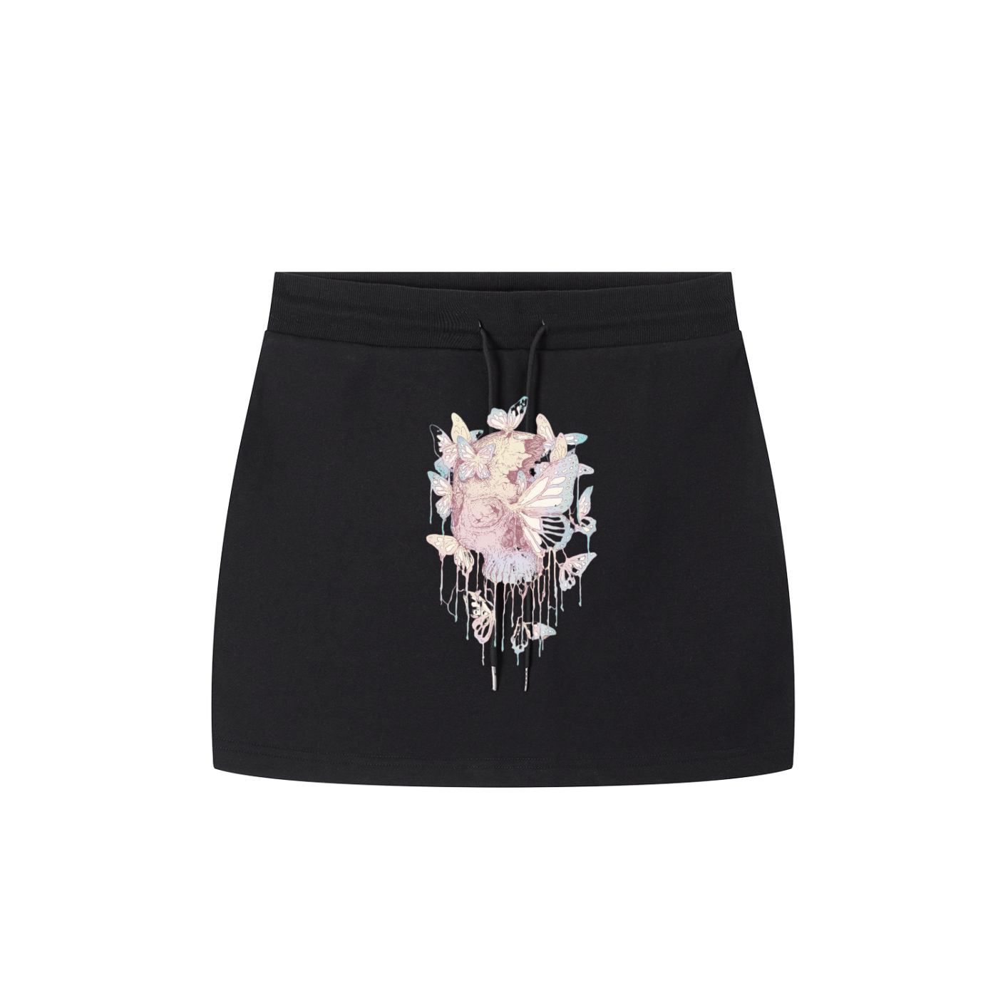 Gothic Flutter Mini Skirt