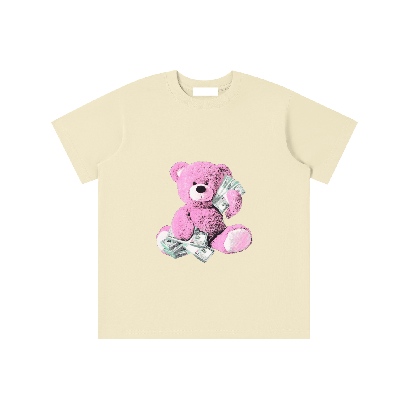 Pink Bear Got Money Rich Kids Shirt