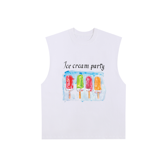 Man's  Ice Cream Party Shirt