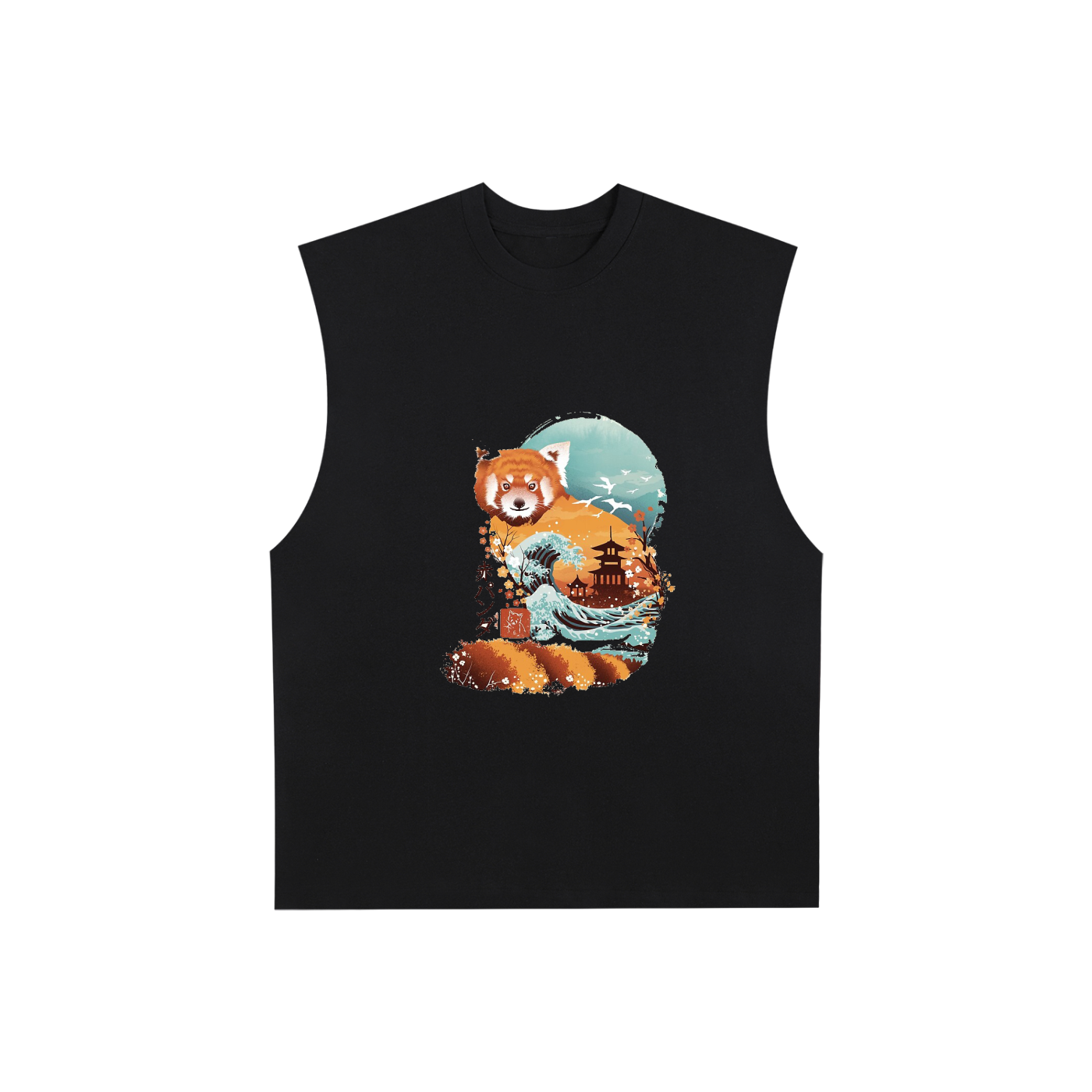 Red Panda Tank Top