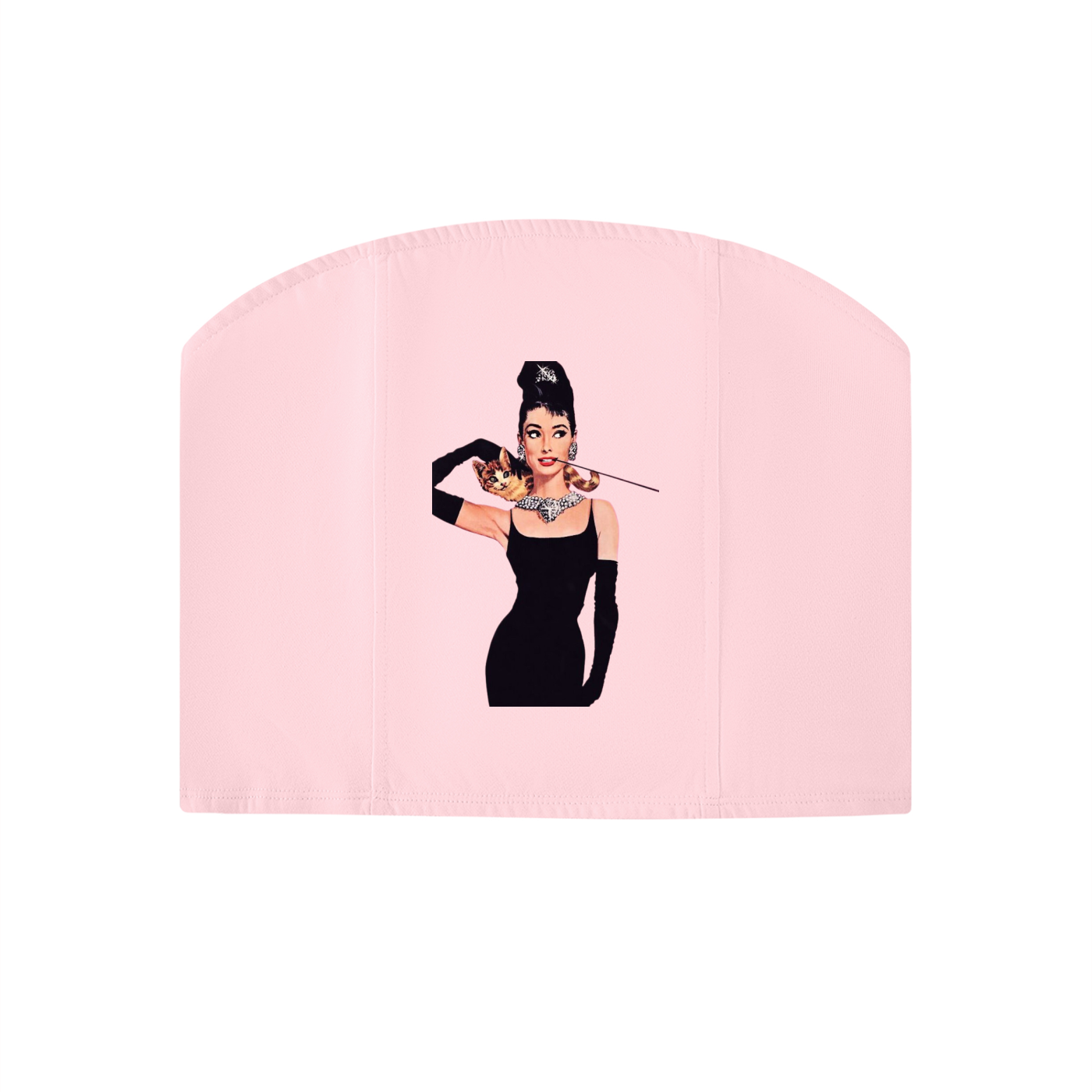Women's Glamour Cover Hepburn Tube top