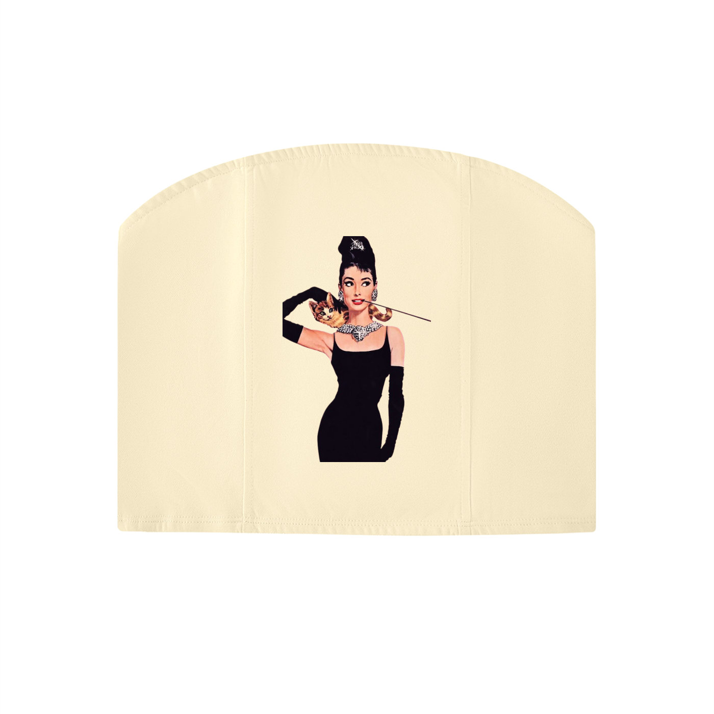 Women's Glamour Cover Hepburn Tube top