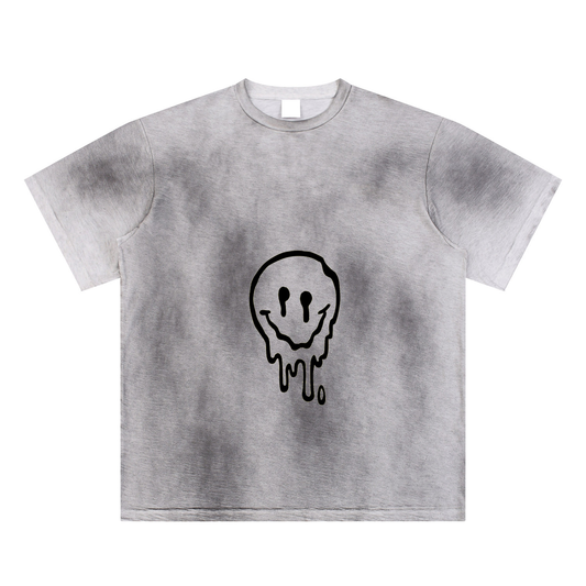 Sun Fade Hand-Painted T-Shirt