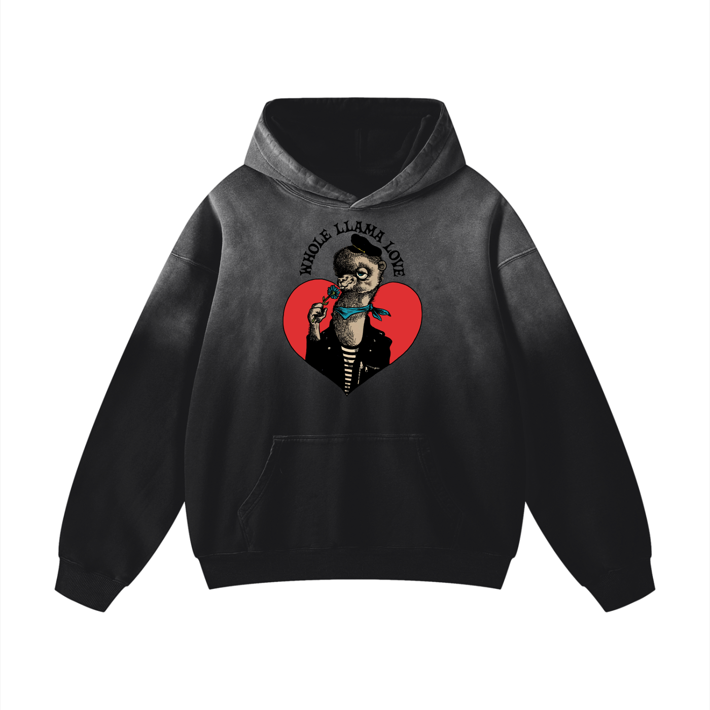 Parisian Llama Muse Hoodie