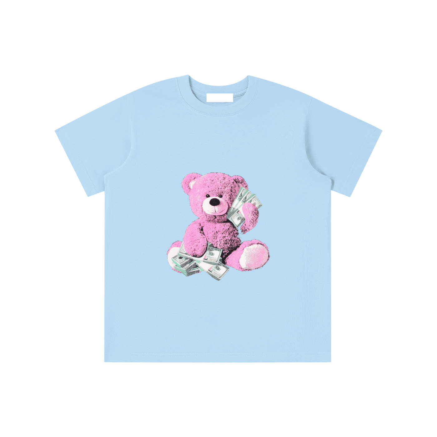 Pink Bear Got Money Rich Kids Shirt