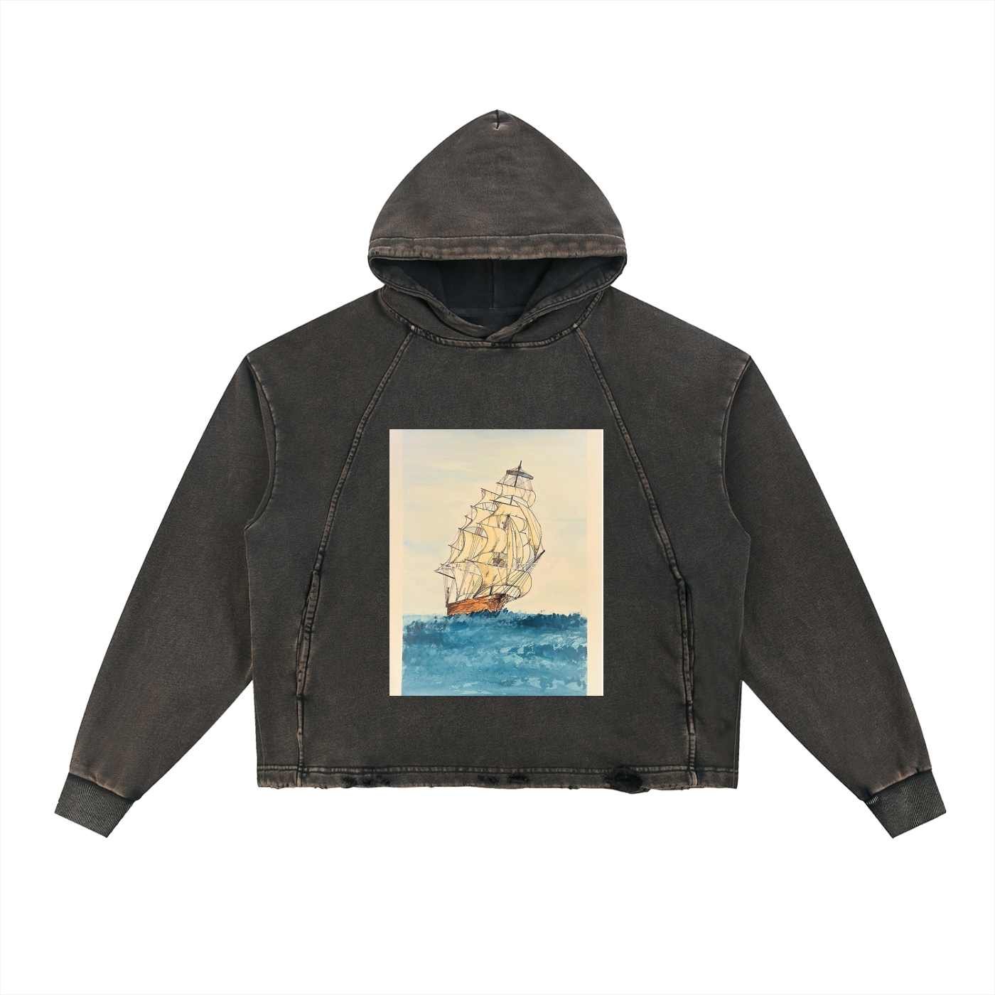 Watercolor Sail Hoodie
