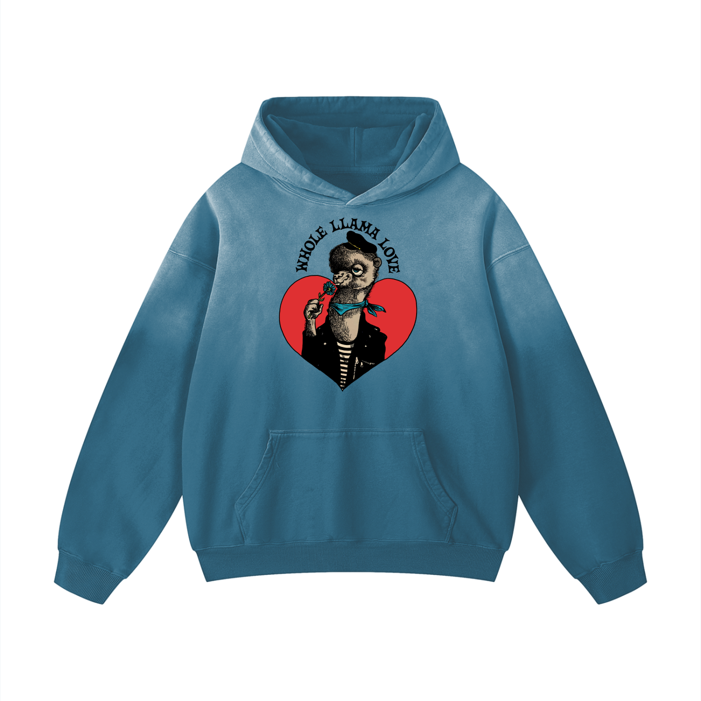 Parisian Llama Muse Hoodie