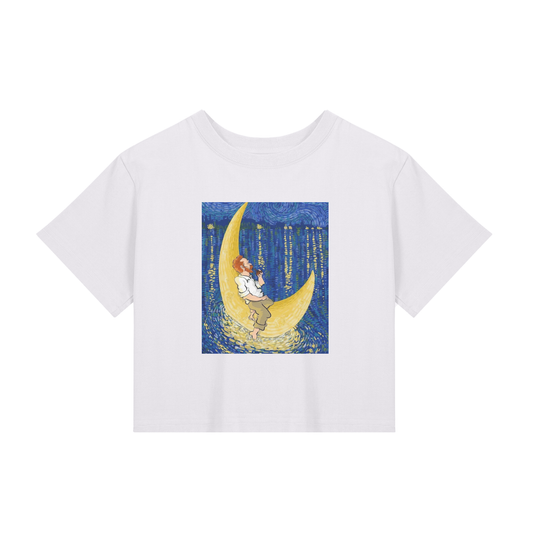 Seamless Cropped Lightweight T-Shirt