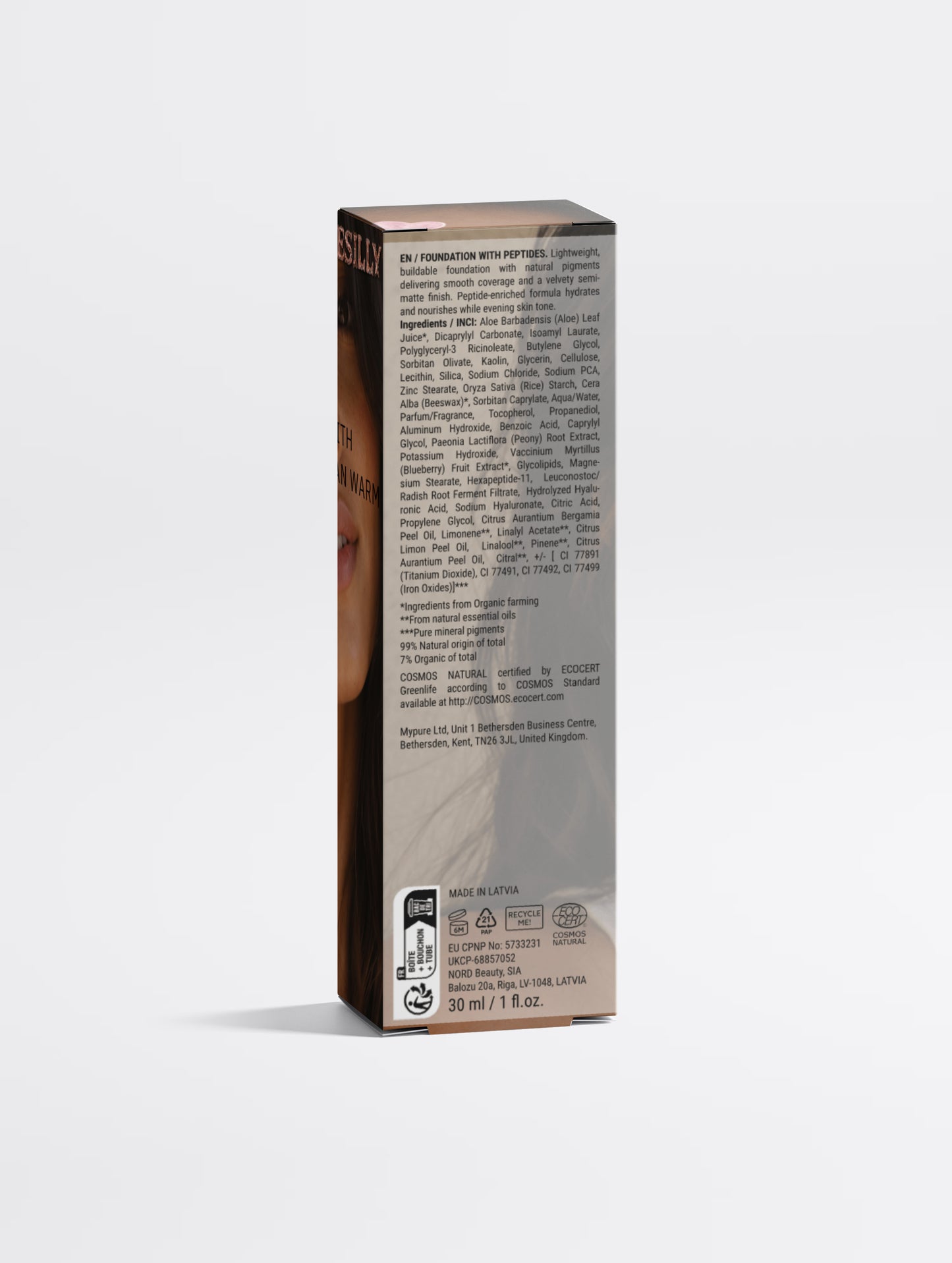 Foundation with Peptides, 35 Tan Warm