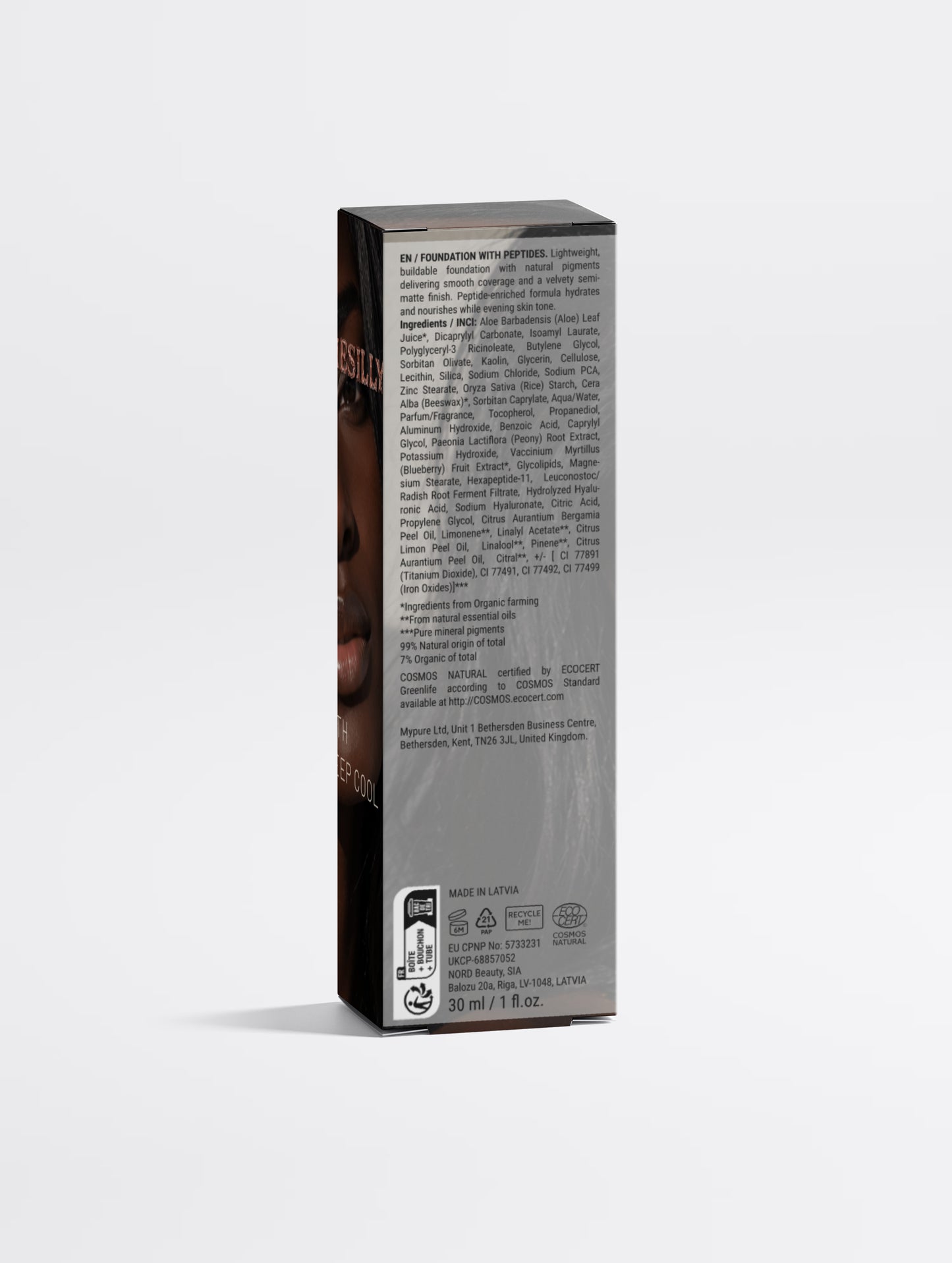 Foundation with Peptides, 50 Deep Cool