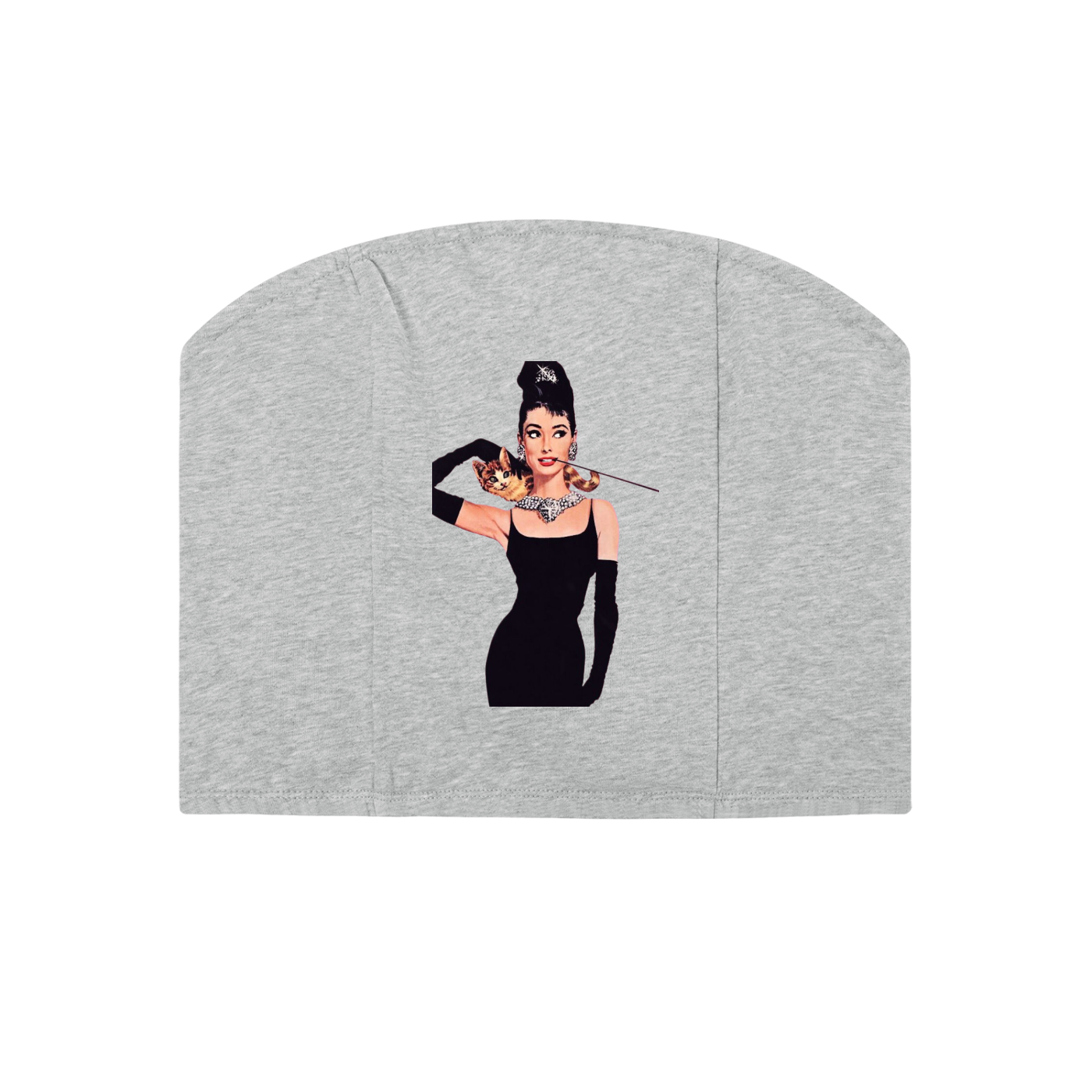 Women's Glamour Cover Hepburn Tube top