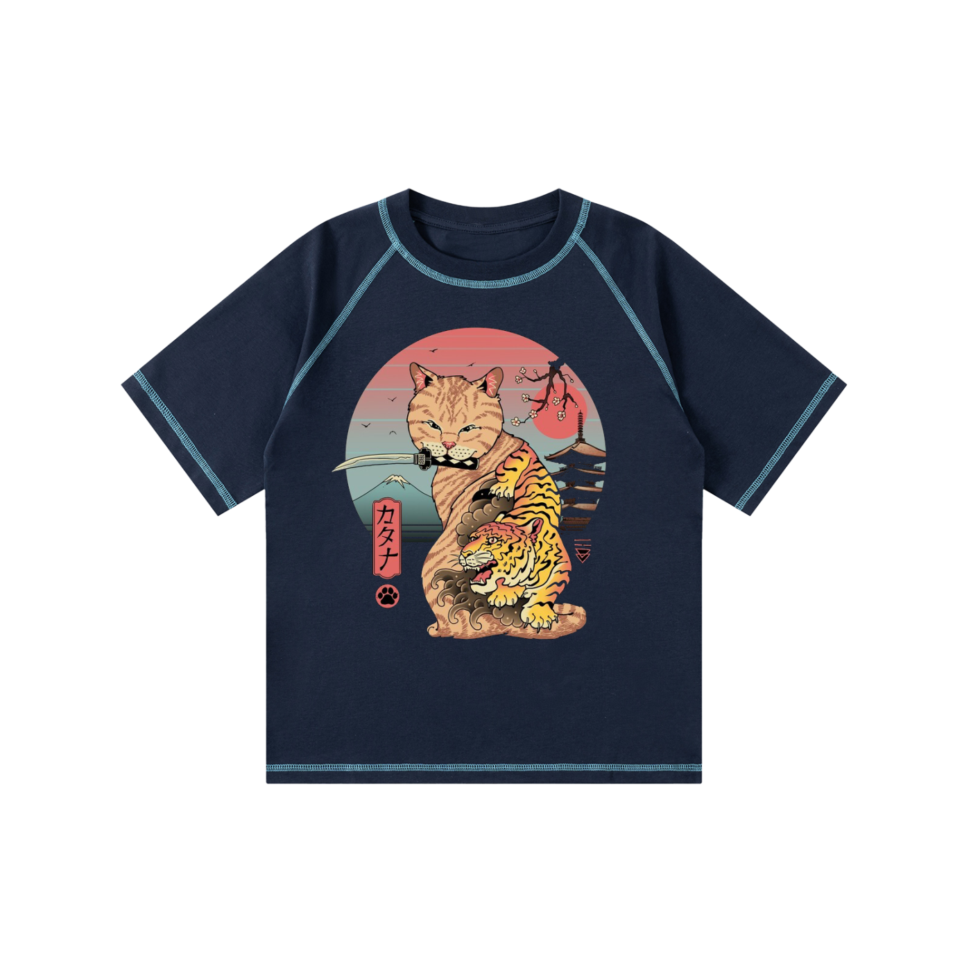 Katana Kin Meowtana Kids' T-Shirt