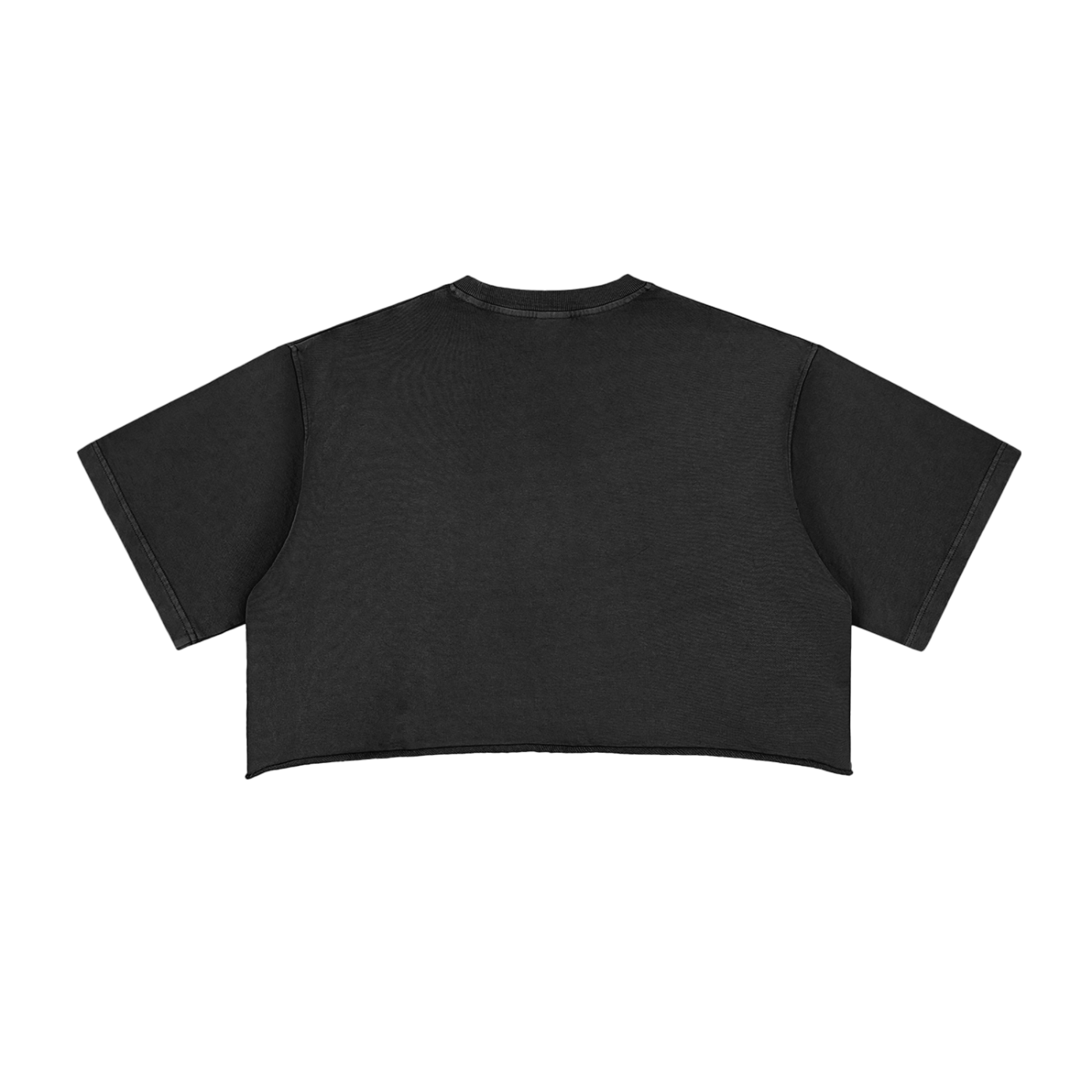 Inferno Neon Drip Skull Crop