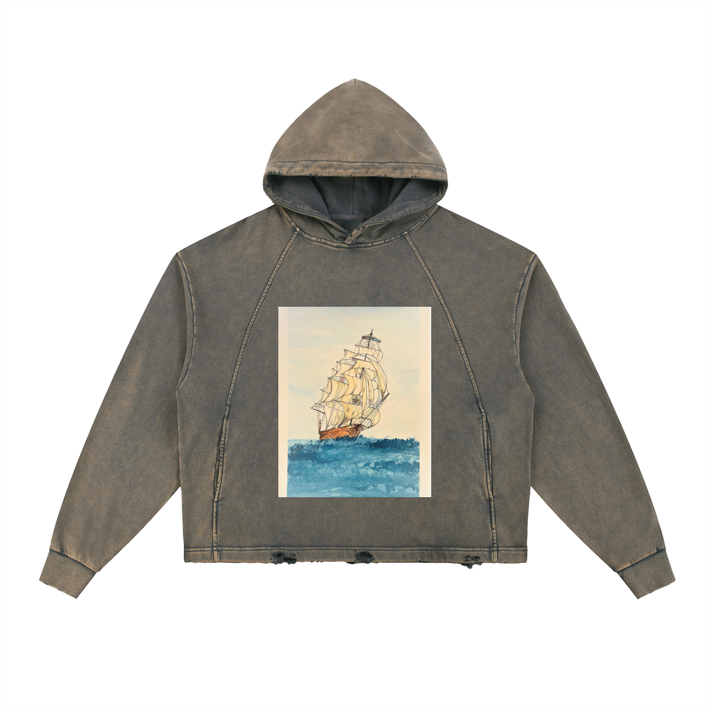Watercolor Sail Hoodie
