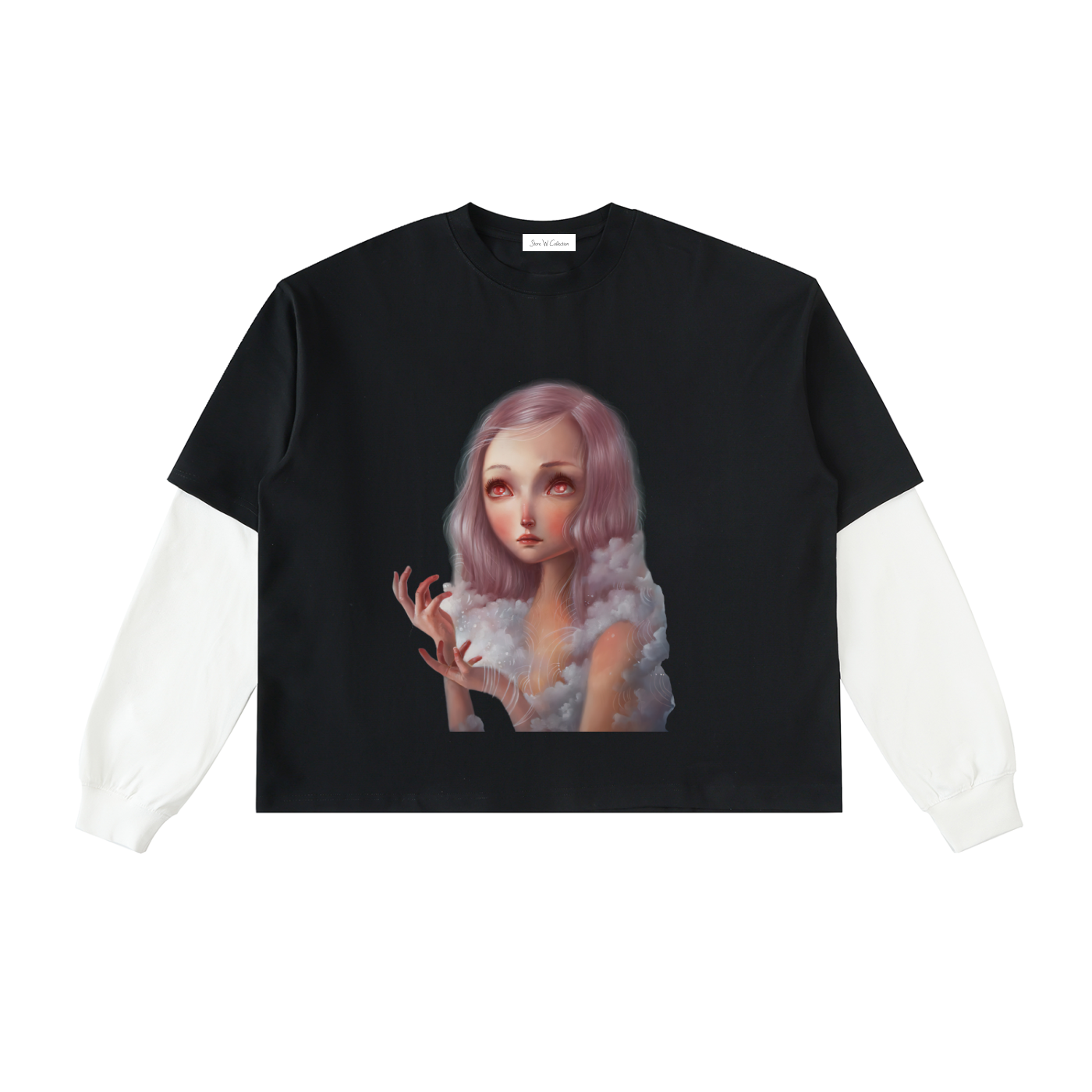 Pink Aura Portrait Tee