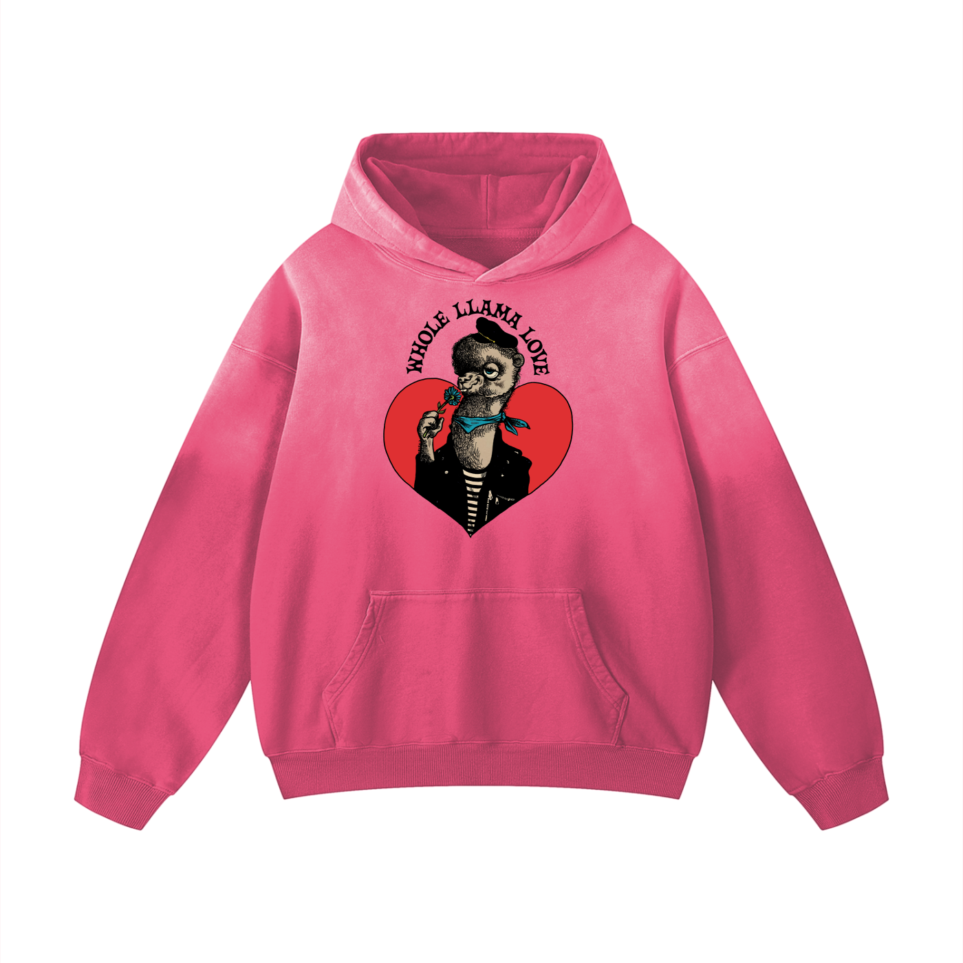 Parisian Llama Muse Hoodie