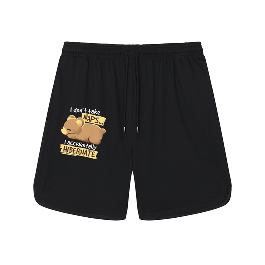 Mesh-Lined Quick-Dry Performance Shorts